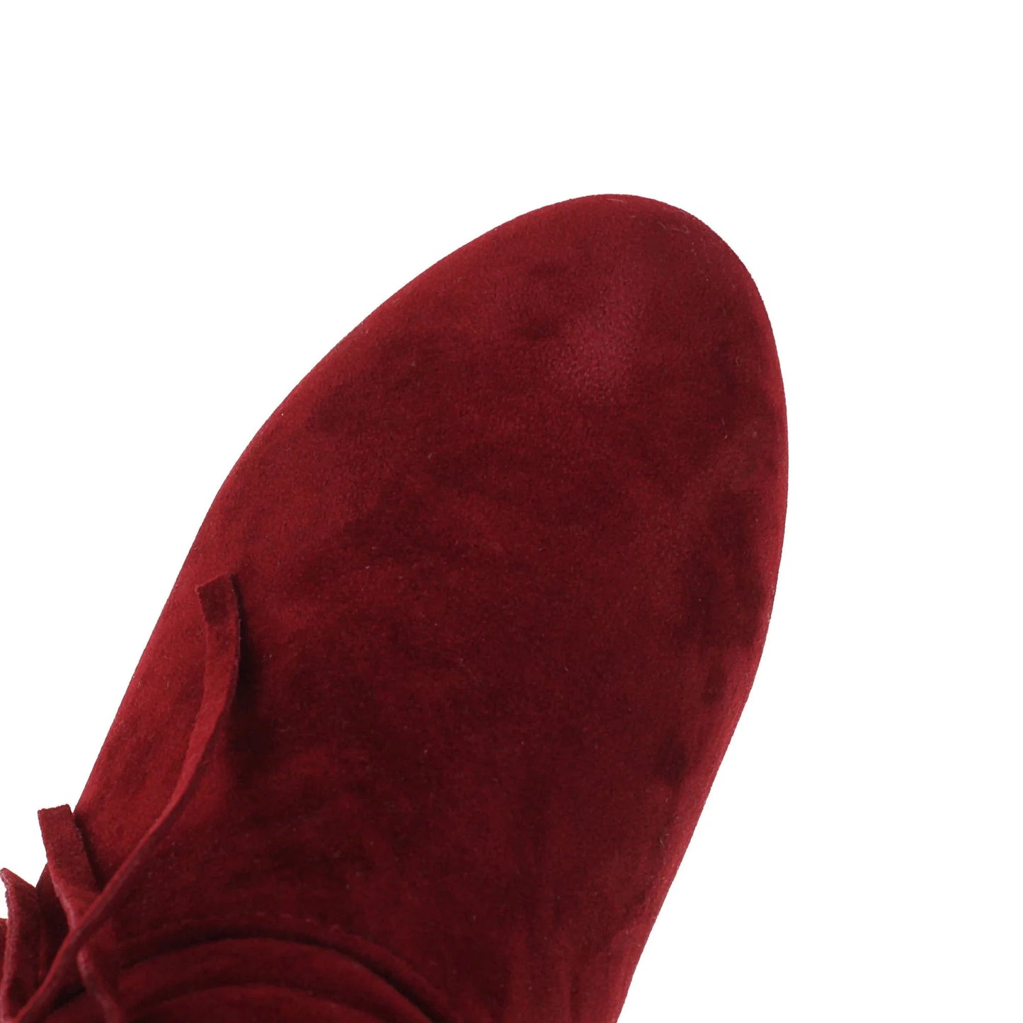 Chic Bordeaux Western Boots