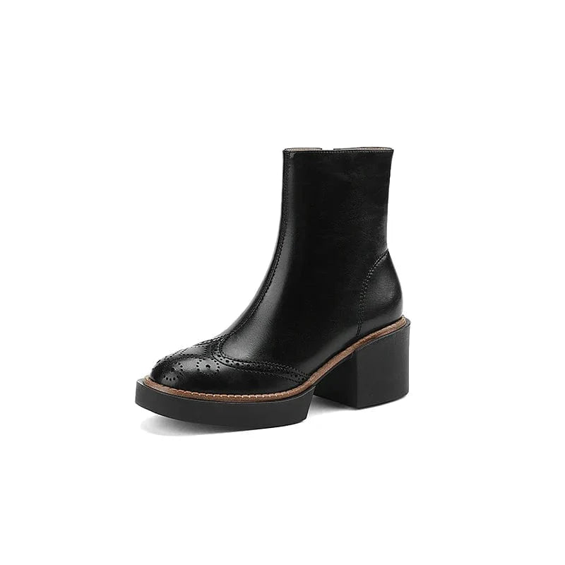 Chaussures Western en Cuir pour Femme