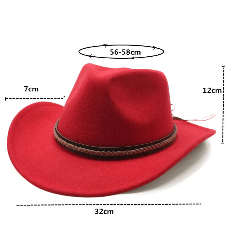 Red Cowboy Hat