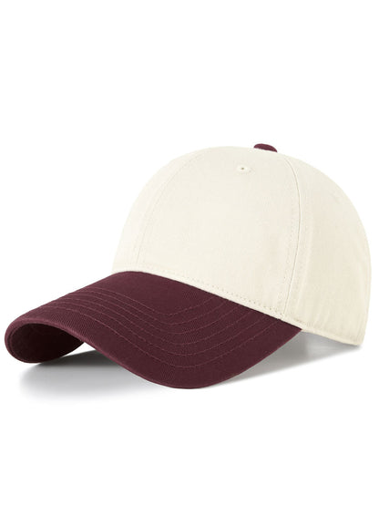 Casquette Décontractée Colorblock pour un Style Sportif