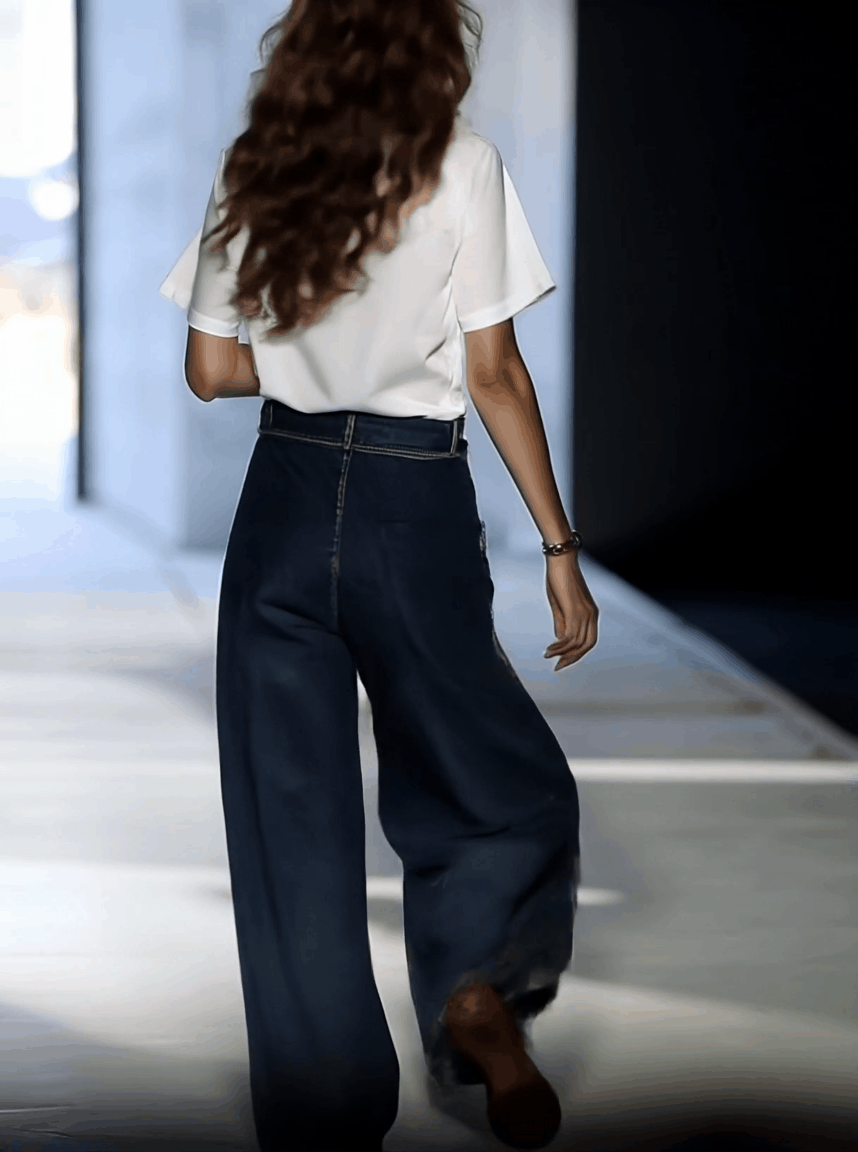 Jeans Amples à Poches Multiples avec Graffiti - Expédition Rapide sous 24 Heures