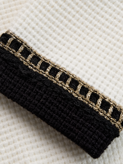 Ensemble Urbain Chic : Haut à Manches Longues et Jupe Plissée - Expédition en 24 Heures