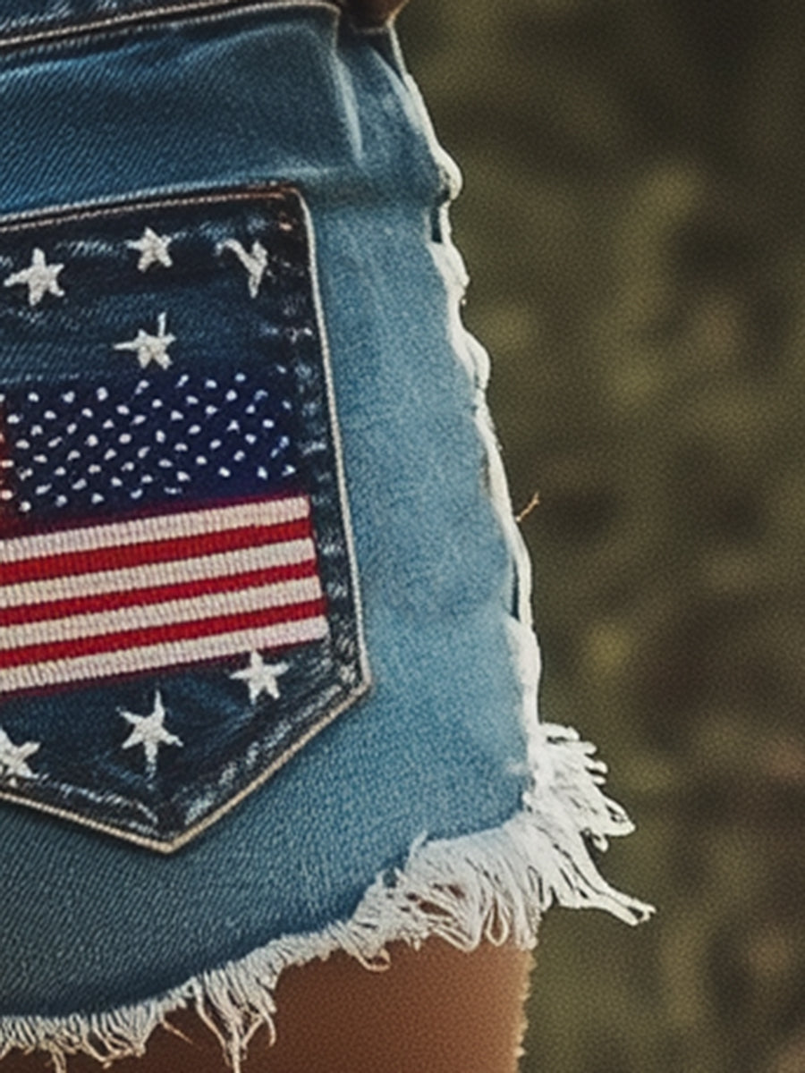 Shorts en denim tendance et sexy avec poches - Expédition rapide sous 24 heures !