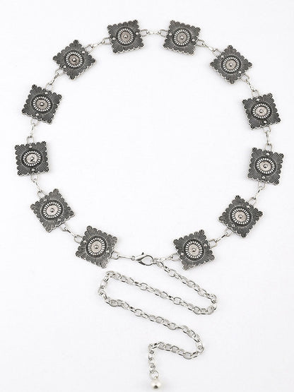 Ceinture Bohémienne Vintage en Chaîne – Élégance et Style