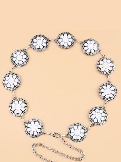 Ceinture Bohémienne Vintage en Chaîne – Élégance et Style