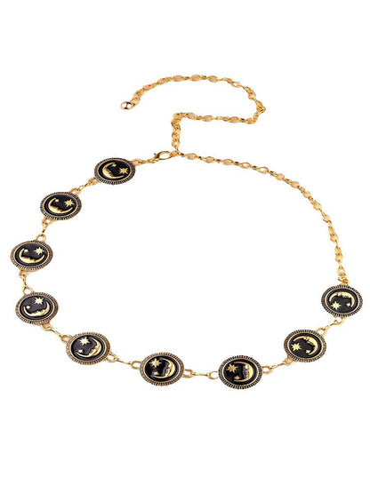 Ceinture Bohémienne Vintage en Chaîne – Élégance et Style