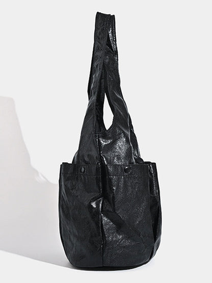 Sac Vintage Éco-Cuir à Poches Multiples pour un Style Unique