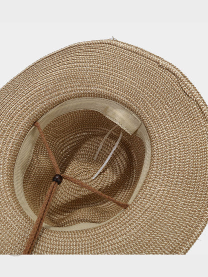 Chapeau de Plage Boho Rétro : Solaire et Respirant