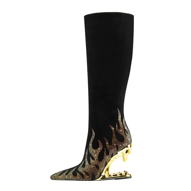 Élégantes Bottes Cowboy Montantes
