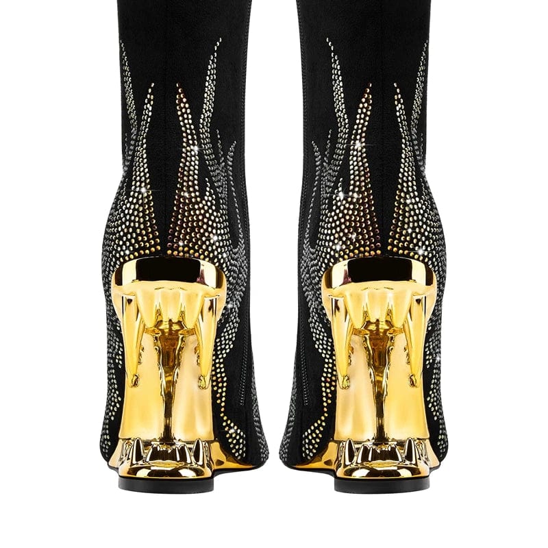 Élégantes Bottes Cowboy Montantes