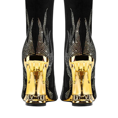 Élégantes Bottes Cowboy Montantes