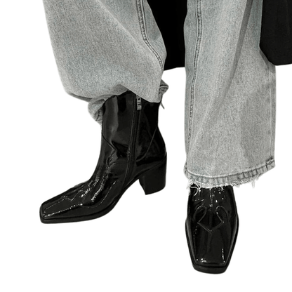 Stunning Black Cowboy Boots