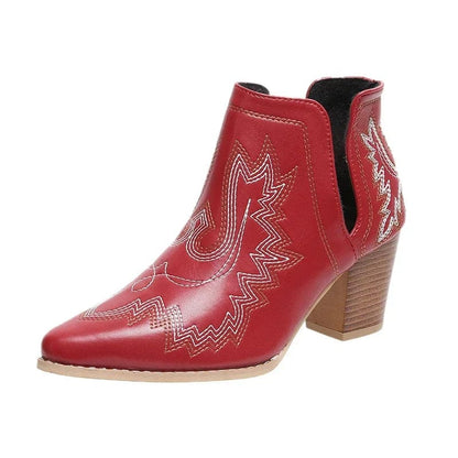 Rouge Western Boots for Women