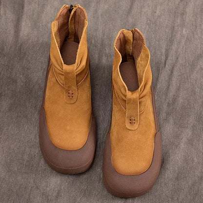 Chic Camel Cowboy Booties