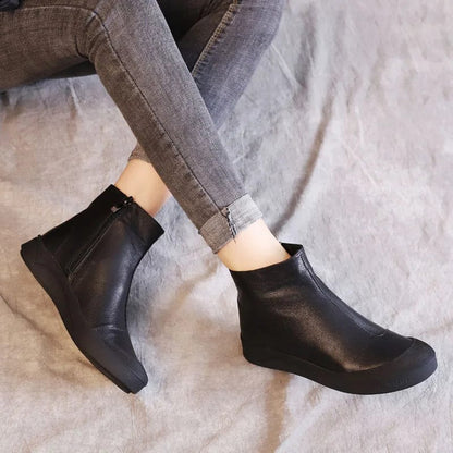 Chic Bottines Cowboy Noires pour Femme