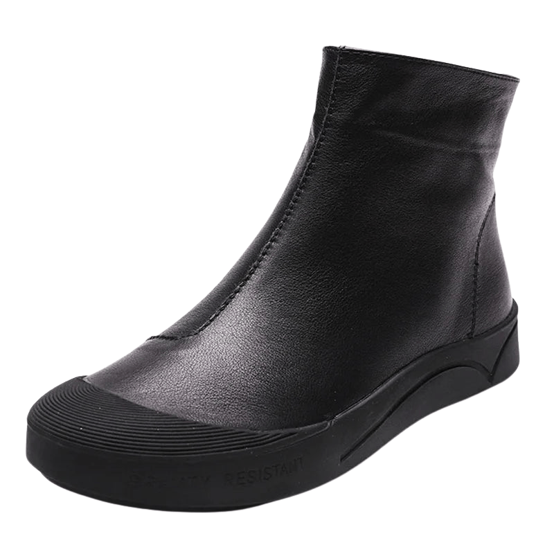 Chic Bottines Cowboy Noires pour Femme