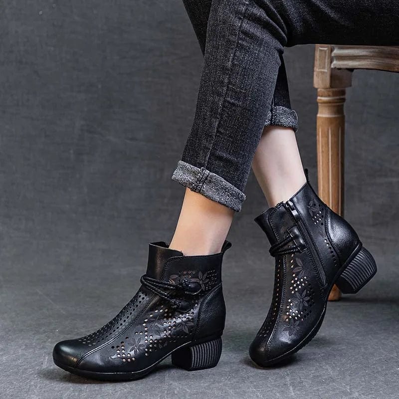 Women's Western-Inspired Ankle Boots