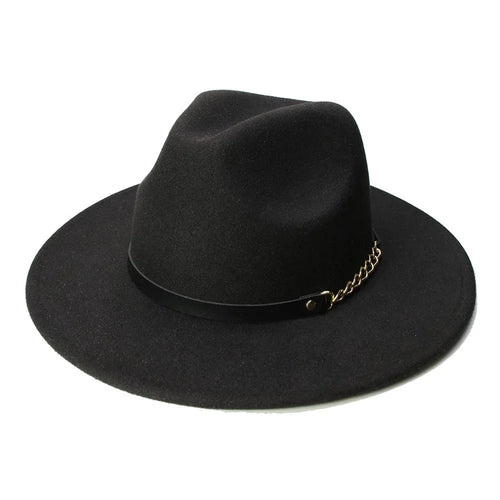 Elegant Black Country Hat for Women