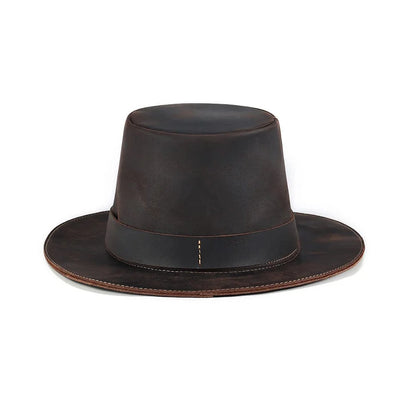 Western Leather Hat