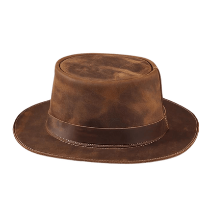 Western Leather Hat