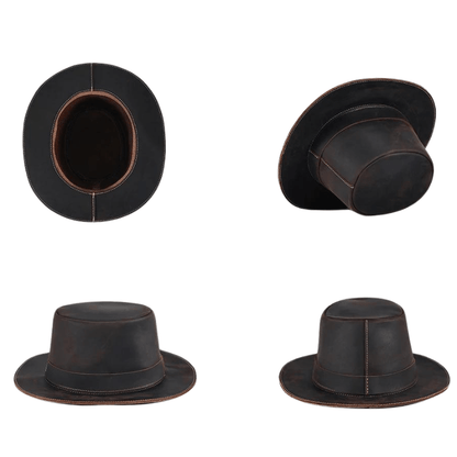 Western Leather Hat