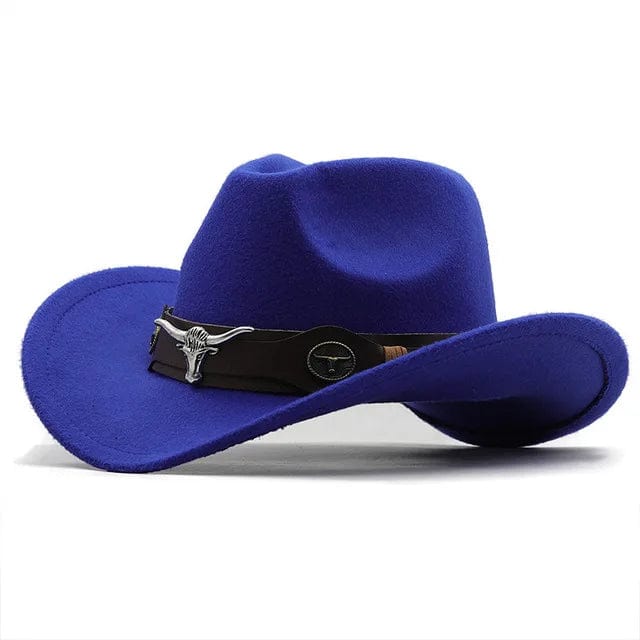 Blue Cowboy Hat