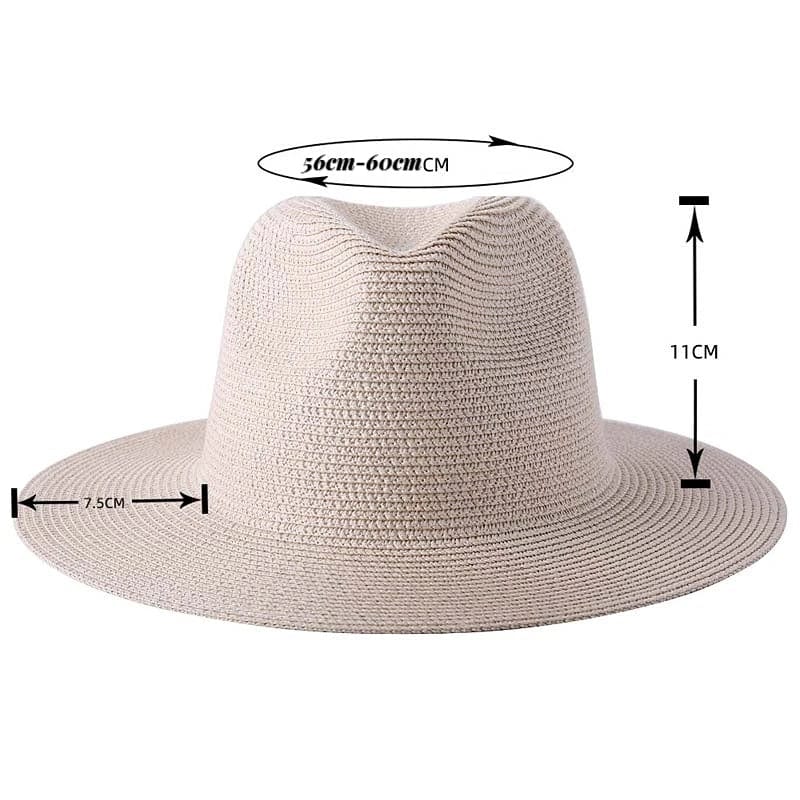 Chapeau de Cowboy en Paille pour Femme
