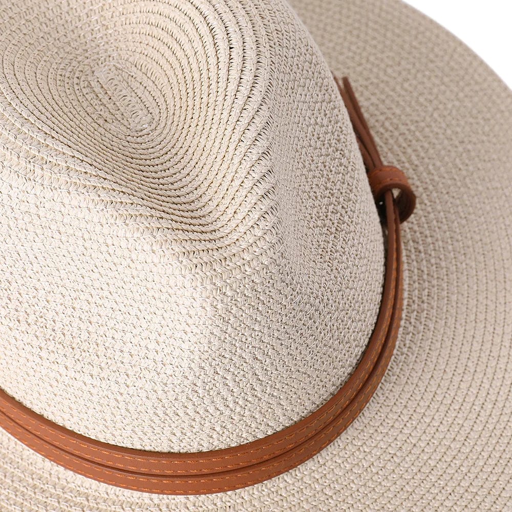 Chapeau de Cowboy en Paille pour Femme