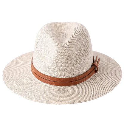 Chapeau de Cowboy en Paille pour Femme