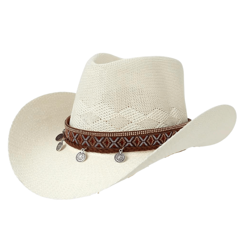 Chapeau en Paille Style Country pour Femme