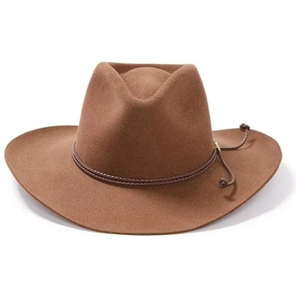 Chapeau Western en Feutre Élégant