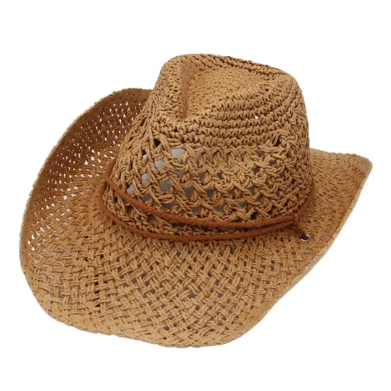 Femme Western Straw Hat