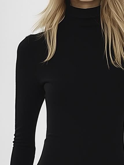 Robe Mini à Manches Longues avec Volants - Expédition Rapide en 24 Heures !