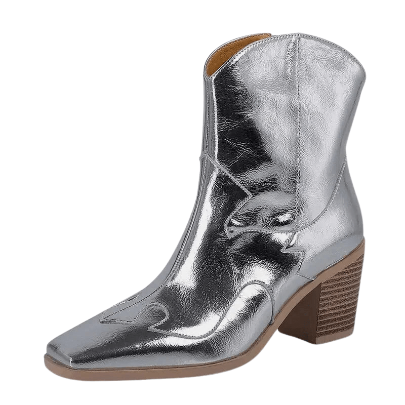 Stylish Square-Toe Cowboy Boots