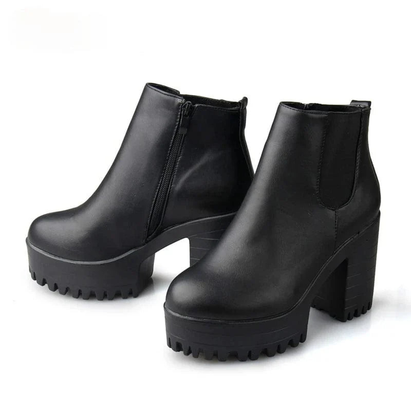 Élégantes Bottes Noires pour Femme